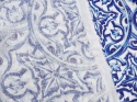 len w niebieskie ornamenty