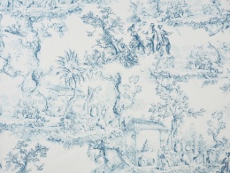 len w sielankowe scenki Toile de Jouy