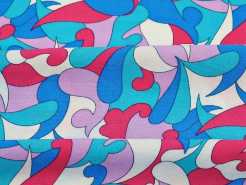 wiskoza w kolorowe łezki paisley wiskoza w kolorowe łezki paisley