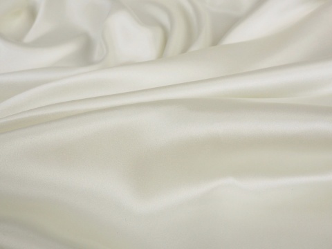 Jedwab elastyczny - Biel śmietana