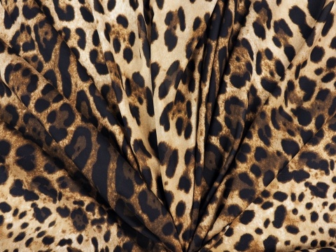 jedwab w panterkę