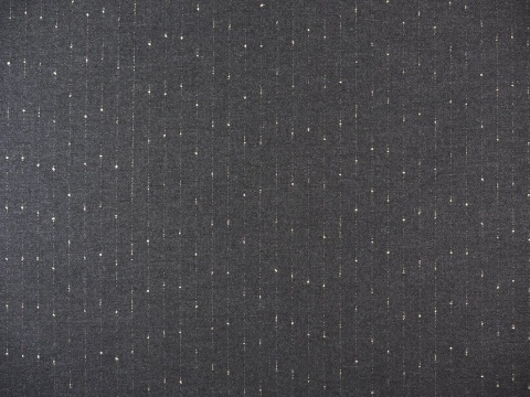 szara tkanina w pionowe, delikatne, złote paski