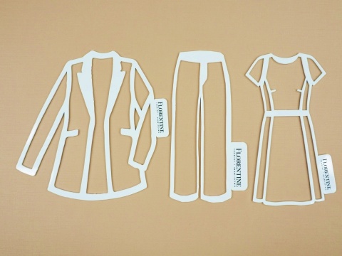 wełna double face w kolorze ciepłym beżowym