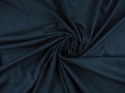 czarna bawełna elastyczna popelina