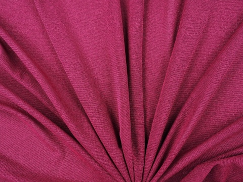 dzianina z lurexem różowa jagoda