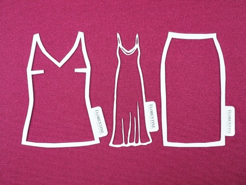 dzianina z lurexem różowa jagoda