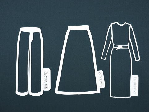 krepa wełniana w kolorze ciemnym szarym