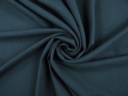 krepa wełniana w kolorze ciemnym szarym