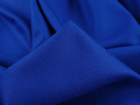 wełniana flanela w kolorze niebieskim