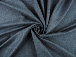 flanela wełniana w kolorze szarym