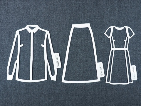 flanela wełniana w kolorze szarym