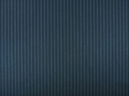 granatowa bawełna z jedwabiem w pionowe paski