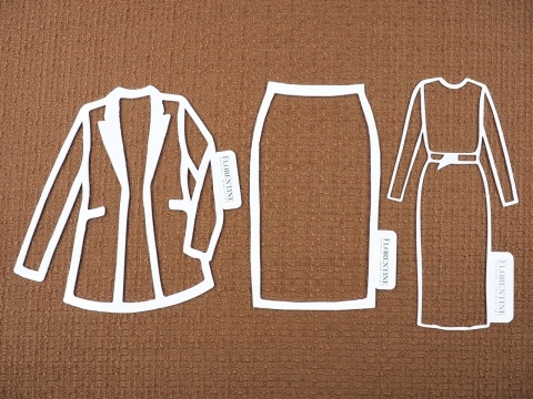 chanelka w kolorze brązowym