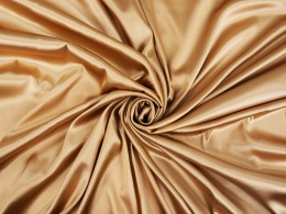Jedwab elastyczny - Ciepłe złoto z brzoskwinią