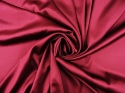 bordowy jedwab