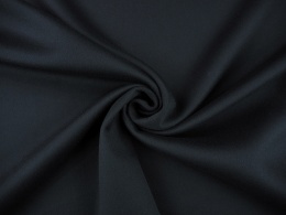 czarny kaszmir płaszczowy