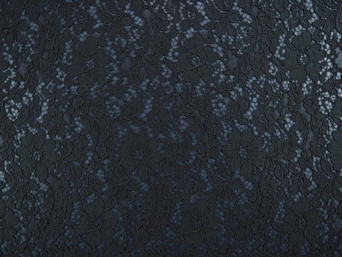 czarna koronka wiskozowa naturalna gipiura