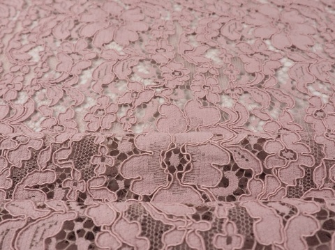 koronka gipiura wiskozowa szmaragdowa zielen