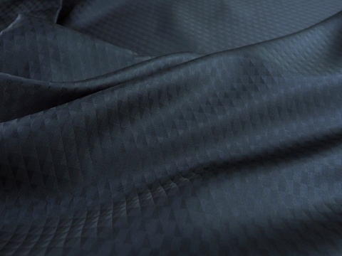 czarna podszewka w deseń w trójkąty