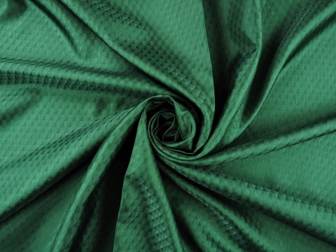 podszewka w trójkąty w kolorze zielonym