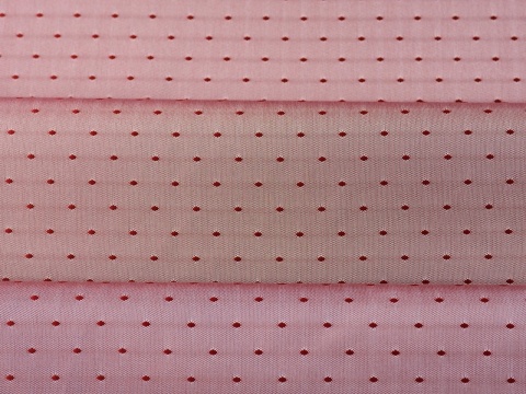 srebrno-bordowa tafta w drobne karo