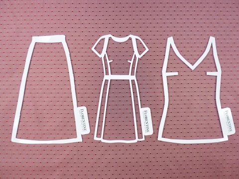 srebrno-bordowa tafta w drobne karo