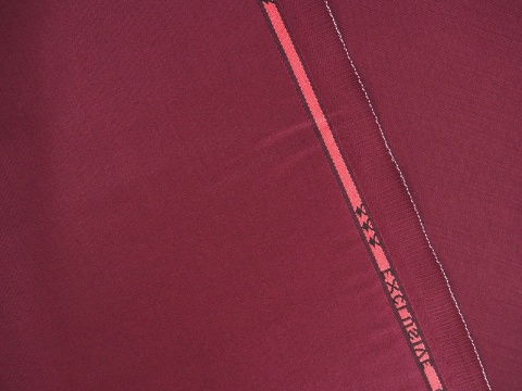 Wełna double face - Ciemne wino