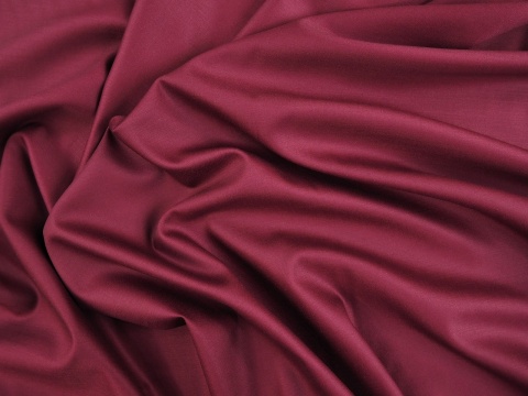 Wełna double face - Ciemne wino