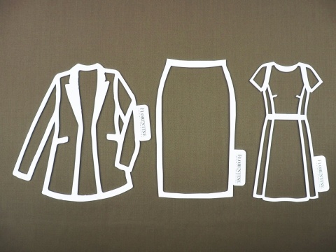 wełna elastyczna w kolorze khaki oliwka