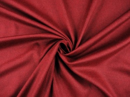 tkanina wełna jagnięca w kolorze bordo