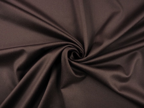 tkanina, wełna jagnięca w kolorze brązowym