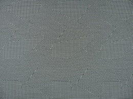 wełna w czarno-białą, drobną pepitkę