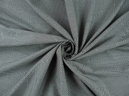 wełna w czarno-białą, drobną pepitkę