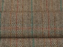 tkanina wełniana tweedowa w jodełkę jasny brąz