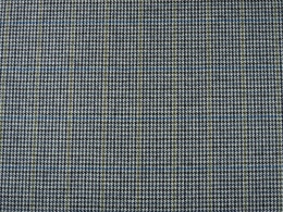 tkanina wełna w drobną pepitkę i delikatną kratkę