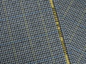 tkanina wełna w drobną pepitkę i delikatną kratkę