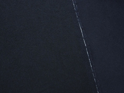 tkanina wełniana z kaszmirem w kolorze granatowym