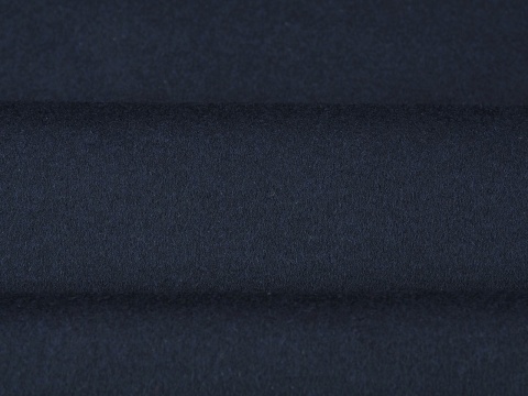 tkanina wełniana z kaszmirem w kolorze granatowym