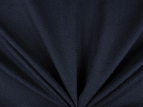 tkanina wełniana z kaszmirem w kolorze granatowym