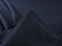 tkanina wełniana z kaszmirem w kolorze granatowym