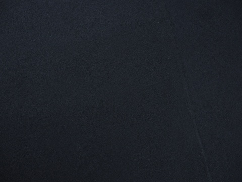 tkanina płaszczowa, wełna z kaszmirem w kolorze czarnym