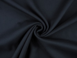 tkanina płaszczowa, wełna z kaszmirem w kolorze czarnym