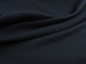 tkanina płaszczowa, wełna z kaszmirem w kolorze czarnym