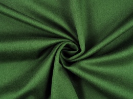 wełna z moherem na płaszcz w kolorze ciemnej zieleni