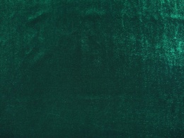 zielony welur z jedwabiem