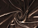 welur z jedwabiem w kolorze ciemnego brązu