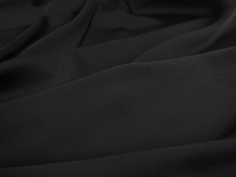 actetat krepa w kolorze czarnym
