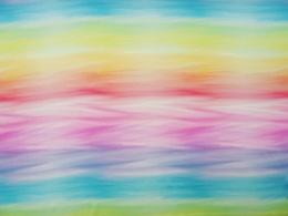 jedwab w kolorowy, tęczowy gradient