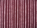 burgundowy jedwab w jasne, pionowe paski