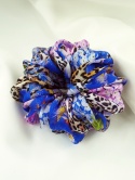 jedwabna guma do włosów typu scrunchie florentine